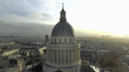 Le Panthéon est situé dans le Ve arrondissement de Paris 
 (France 3 / Culturebox )