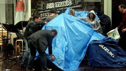 A Douai, des musiciens dérangés par les orages le 21 juin, jour de Fête de la musique
 (PhotoPQR / Voix du Nord / S.Belloumi / Maxppp)