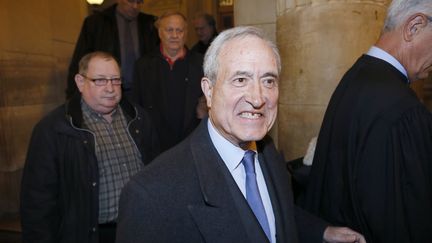 L'ancien maire de Paris Jean Tiberi au tribunal de Paris, le 12 novembre 2012. (PATRICK KOVARIK / AFP)