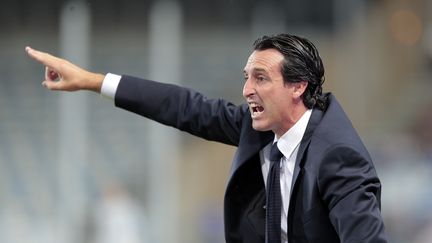 L'entraîneur parisien Unai Emery (PASCAL POCHARD CASABIANCA / AFP)