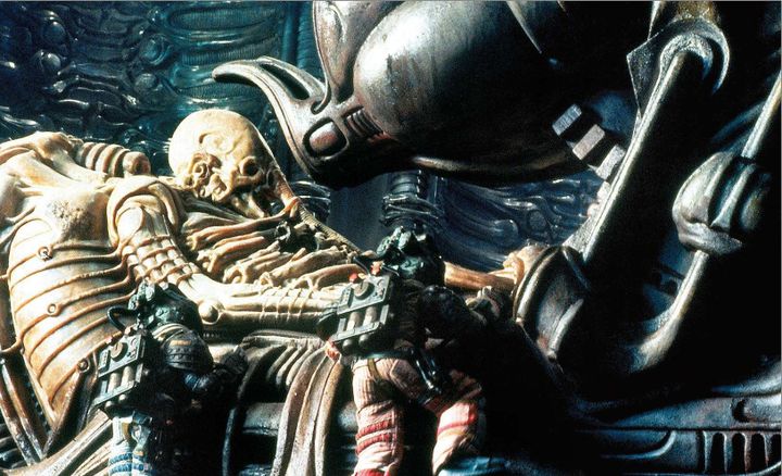 "Alien le 8e passager" (1979) de Ridley Scott : Space Jockey
 (UFD)