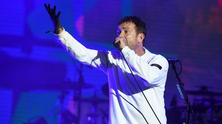 Damon Albarn et ses musiciens ont mis le feu aux Vieilles Charrues le 21 juillet
 (PHOTOPQR/LE TELEGRAMME/MAXPPP)