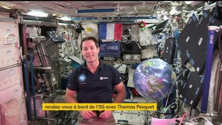 Thomas Pesquet répond aux questions de 100 jeunes depuis l'espace