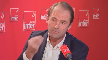 Thibaut Guilluy, directeur général de France Travail, le 8 janvier 2024 sur France Inter. (FRANCE INTER / RADIO FRANCE)