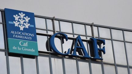 La façade de la Caf de Gironde.&nbsp; (MEHDI FEDOUACH / AFP)