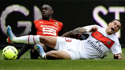 L'ex-latéral Rennais taclera à nouveau des joueurs français à partir de la semaine prochaine.  (JEAN-SEBASTIEN EVRARD / AFP)