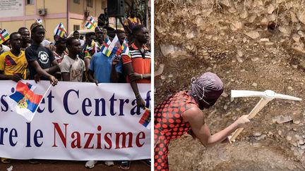 Le documentaire "Centrafrique : le soft power russe" de Clément di Roma et Carol Valade pour Arte, et "Haïti : le calvaire des mères célibataires", de Ronel Paul pour Zoom Haïti News (ARTE / CAROL VALADE / CLEMENT DI ROMA - ZOOM HAÏTI NEWS / RONEL PAUL)