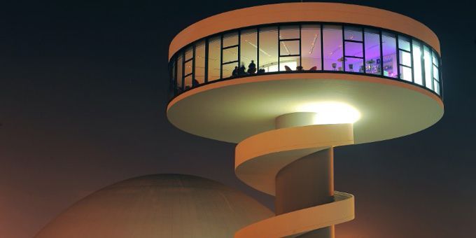 Le Centre Niemeyer d&#039;Aviles en Espagne (Asturies)
 (Marcio Machado / Agência Estado / AFP)