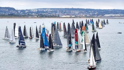 Départ des Monocoques de la Drheam Cup 