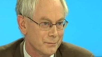 Le président de l'UE, Herman Van Rompuy. (France 2)