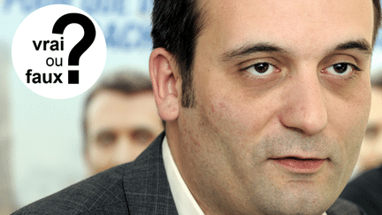 &nbsp; (Florian Philippot affirme que le Front national est le premier parti chez les jeunes © Maxppp)