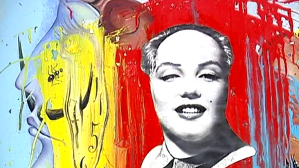 Mao Marilyn (fragment)
 (Dali)