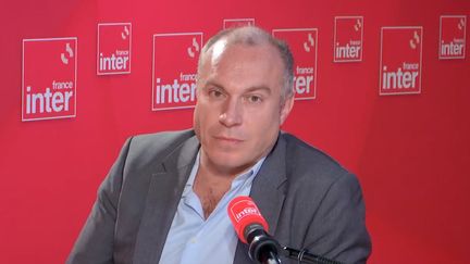 Le politologue François Gemenne, invité de France Inter le 1er novembre 2022. (FRANCE INTER / RADIO FRANCE)