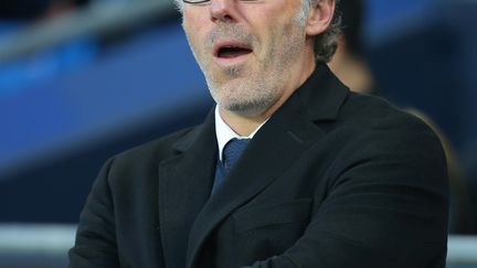 Laurent Blanc, entraîneur du Paris Saint-Germain.  (DAVE THOMPSON / ANADOLU AGENCY)