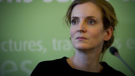 Nathalie Kosciusko-Morizet, porte-parole de Nicolas Sarkozy et ministre de l'Ecologie, &agrave; Paris, le 16 f&eacute;vrier 2012. (CHRISTOPHE PETIT TESSON / MAXPPP)