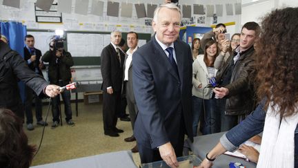 Jean-Marc Ayrault, Premier ministre r&eacute;&eacute;lu d&eacute;put&eacute; au premier tour &agrave; Nantes (Loire-Atlantique). (STEPHANE MAHE / REUTERS)