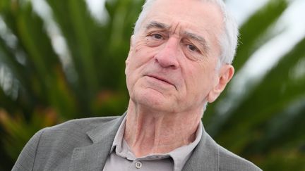 L'acteur américain Robert De Niro lors du photocall du film de Martin Scorsese  "Killers Of The Flower Moon" présenté hors compétition à Cannes, le 21 mai 2023 (JB LACROIX / FULL PICTURE AGENCY)