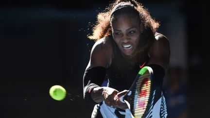 La rage de vaincre de Serena Williams, de nouveau en finale de l'Open d'Australie.