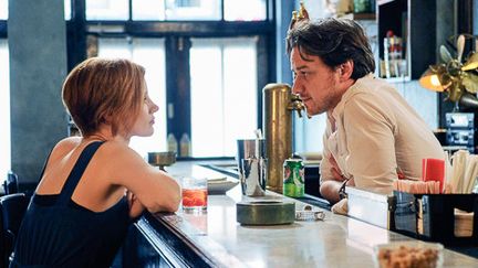 Jessica Chastain et James McAvoy dans "The disappearance of Eleanor Rigby".
 (DR)