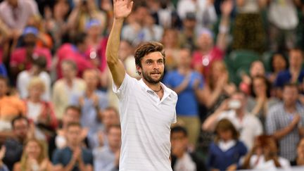 Le soulagement de Gilles Simon  (GLYN KIRK / AFP)