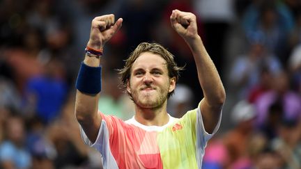 Lucas Pouillen a battu Nadal lors de l'US Open 2016 (DON EMMERT / AFP)