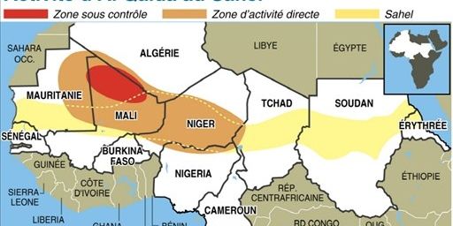 Activité d'Al Qaïda au Sahel (AFP)
