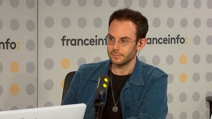 Clément Viktorovitch, le 20 avril 2022. (FRANCEINFO / RADIO FRANCE)