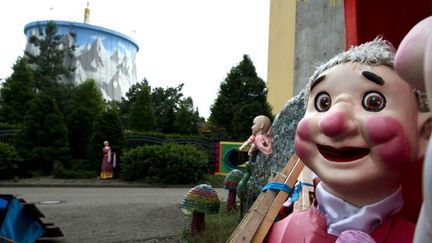 Si le parc d'attractions remporta la mise, d'autres projets de réhabilitation du site furent proposés comme celui d'un centre d'énergies renouvelables. (AFP PHOTO / PATRIK STOLLARZ)