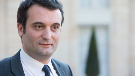 &nbsp; (Florian Philippot le 17 mai 2014©MAXPPP)