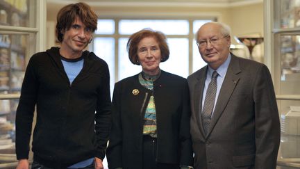 Arno Klarsfeld et ses parents&nbsp;(ici le 1er octobre 2010 &agrave; Paris) iront manifester &agrave; Nantes mercredi 8 janvier 2014, &agrave; Nantes. (ETIENNE LAURENT / AFP)