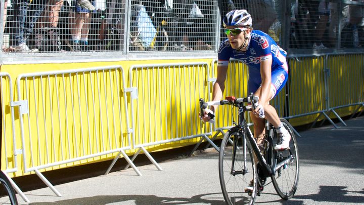 &nbsp; (Thibaut Pinot a frappé un grand coup dans la dernière montée de la 16e étape © RF/BS)