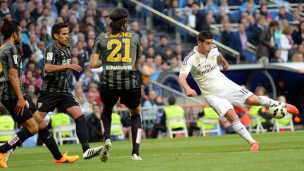 James Rodriguez performant face à Malaga (EVRIM AYDIN / ANADOLU AGENCY)