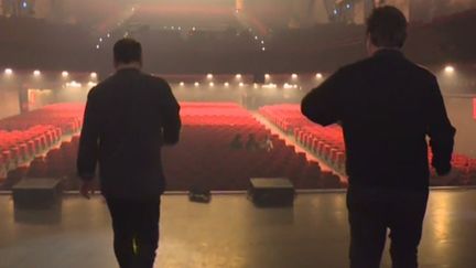 François-Xavier Demaison à l'Olympia
 (Capture d&#039;écran France 3/Culturebox)