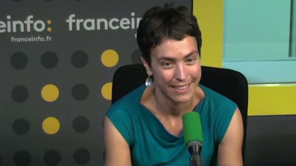 Marie Ekeland, fondatrice de Daphni et co-présidente de France Digitale, sur franceinfo mercredi 28 septembre (RADIO FRANCE / CAPTURE D'ÉCRAN)