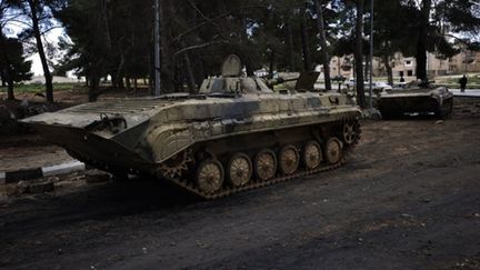 Un tank de l'armée libyenne (AFP/GIANLUIGI GUERCIA)