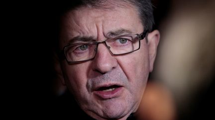 Jean-Luc Mélenchon à Paris en novembre 2016. (GEOFFROY VAN DER HASSELT / AFP)