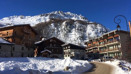 La station de Val d'Isère, en Savoie. (NOEMIE BONNIN / RADIO FRANCE)