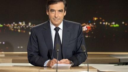 François Fillon, dimanche 17 octobre 2010 sur TF1 (AFP - Fred Dufour)