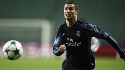 L'attaquant du Real Madrid, Cristiano Ronaldo (ODD ANDERSEN / AFP)