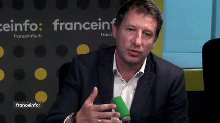 Yannick Jadot, vendredi 8 juin sur franceinfo (FRANCEINFO / RADIOFRANCE)