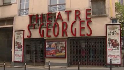 Le théâtre Saint-Georges fermé pendant le confinement (Capture d'écran France 3)