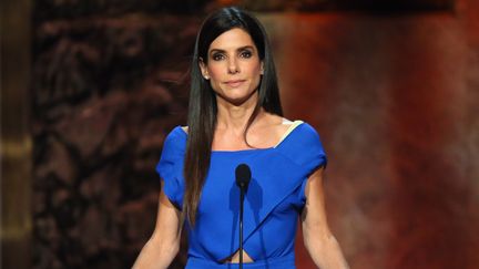 L'actrice am&eacute;ricaine&nbsp;Sandra Bullock, le 5 juin 2014, &agrave; Hollywood (Etats-Unis). (MARK DAVIS / AFP)