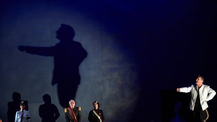 Représentation du Henry IV de Luigi Pirandello le 8 mai 2014 au Ruhr Festival (Allemagne)
 (AFP PHOTO)