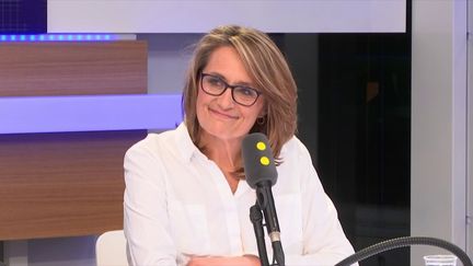 Sophie Primas, sénatrice Les Républicains des Yvelines&nbsp;sur le plateau de franceinfo mercredi 24 janvier. (FRANCEINFO / RADIOFRANCE)