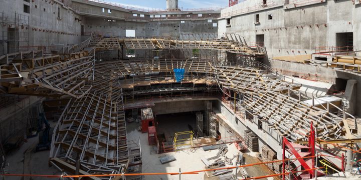 Le chantier de la future Philharmonie de Paris
 (Nicols Borel)