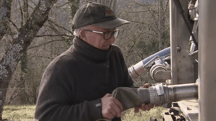 Vendredi 17 février, dans le Puy-de-Dôme, des communes sont privées d’eau potable depuis une semaine à cause de la sécheresse. (France 3)