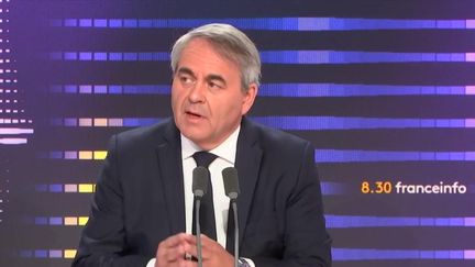 Xavier Bertrand, président Les Républicains (LR) des Hauts-de-France, le 11 juin 2024 sur franceinfo. (FRANCEINFO / RADIO FRANCE)