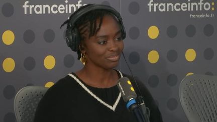 L'actrice, héroïne de la série "Escale fatale" sur Arte, invitée de franceinfo le 30 janvier 2020 (RADIO FRANCE)