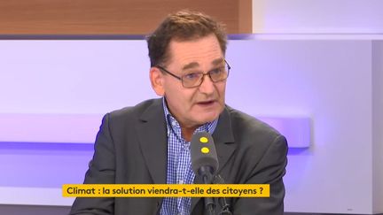 L'économiste Christian de Perthuis, invité de franceinfo le 28 octobre 2019. (FRANCEINFO)