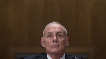 John Kelly, le nouveau secrétaire général à la Maison Blanche, le 10 janvier 2017 à Washington. (MOLLY RILEY / AFP)